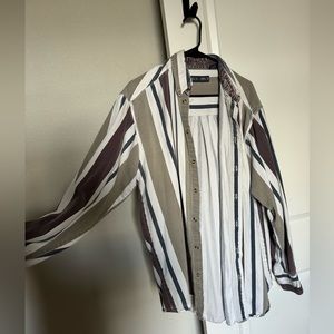 men’s button shirt size xlt